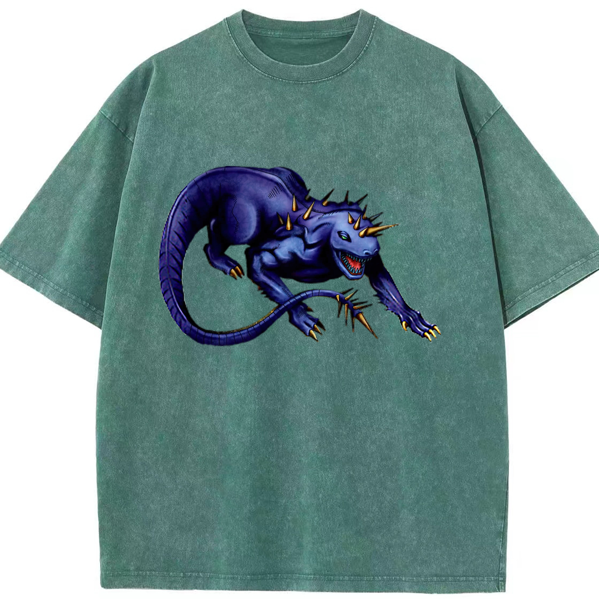 （画像用） 遊☆戯☆王 Yu-Gi-Oh! 綿100% ヴィンテージ風 半袖Tシャツ（フロントプリント）